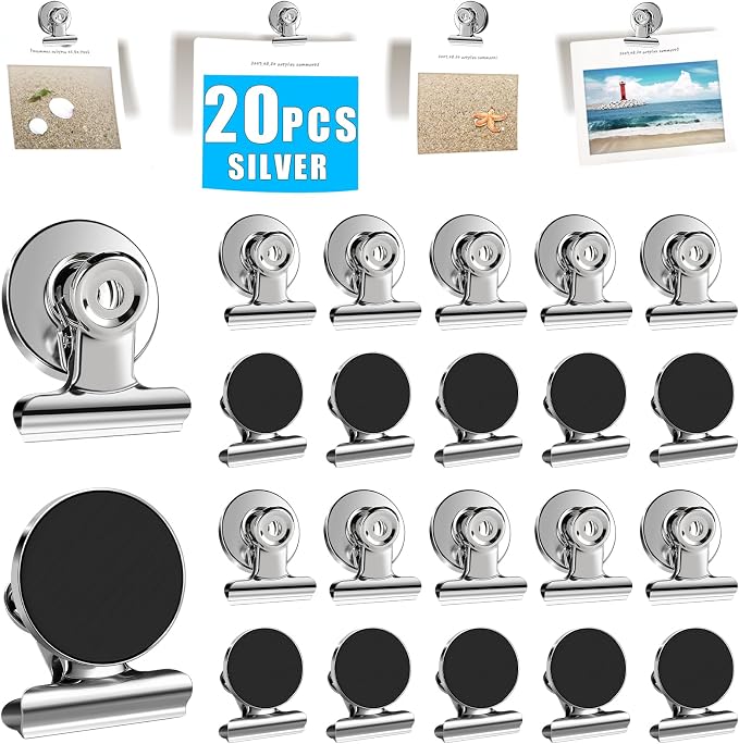 DIYMAG Magnetic Clips, Personalized Sculpture Photo Frame Collage by DIYMAG