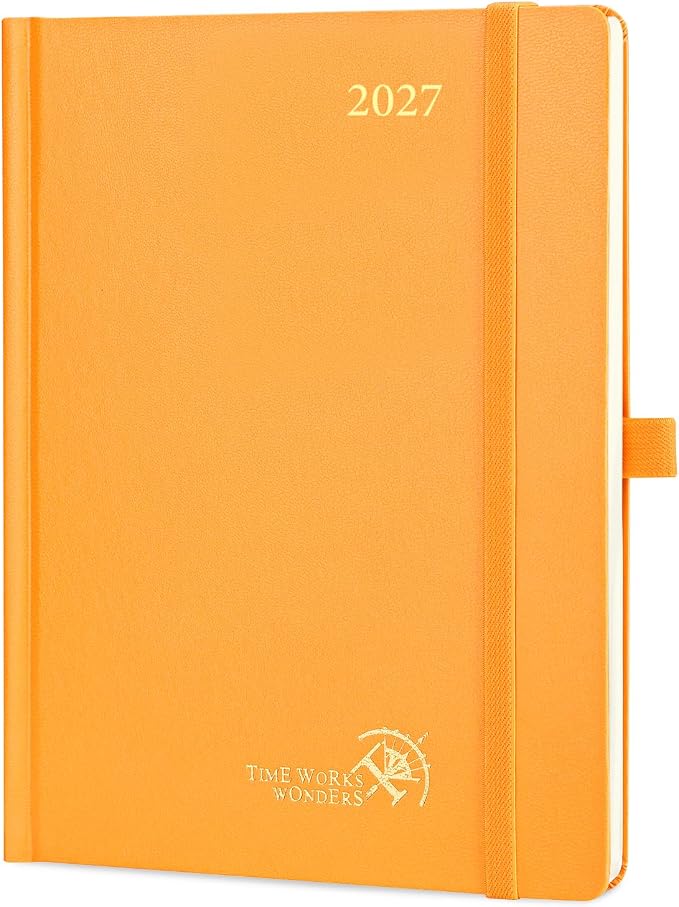 POPRUN 2027 Planner Weekly and Monthly, 6.5" x 8.75" Calendar, Jan 2027- Dec by POPRUN