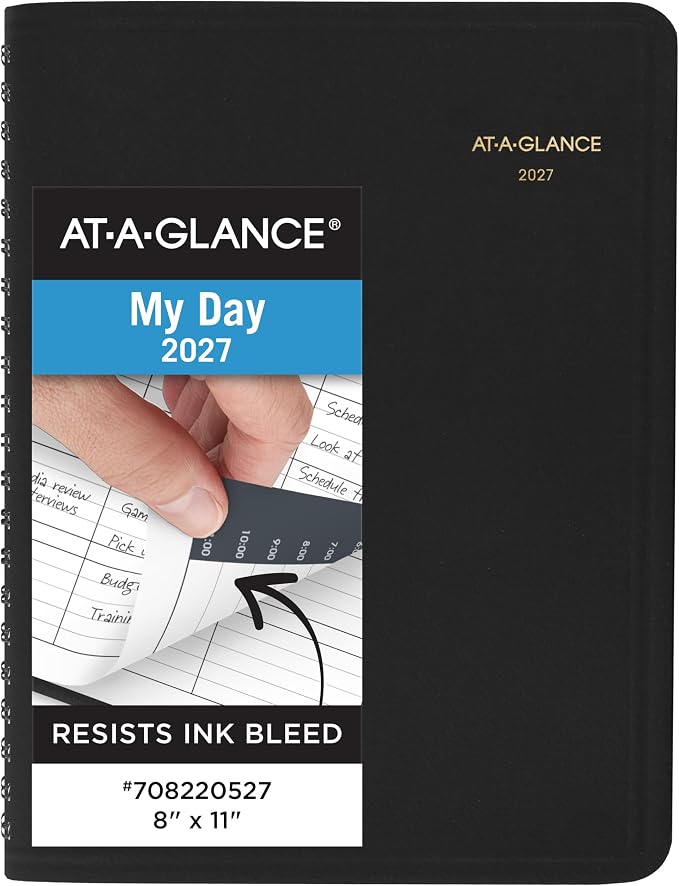 AT-A-GLANCE 2027 Appointment Book Planner, Daily Group Planner, Four Person by AT-A-GLANCE