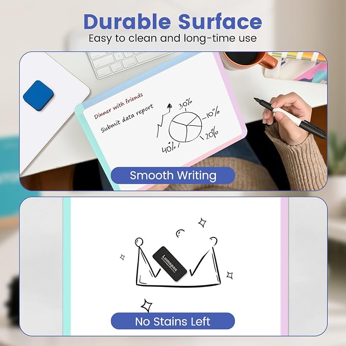 Small Wall White Board, Hanging Whiteboard - Image 8