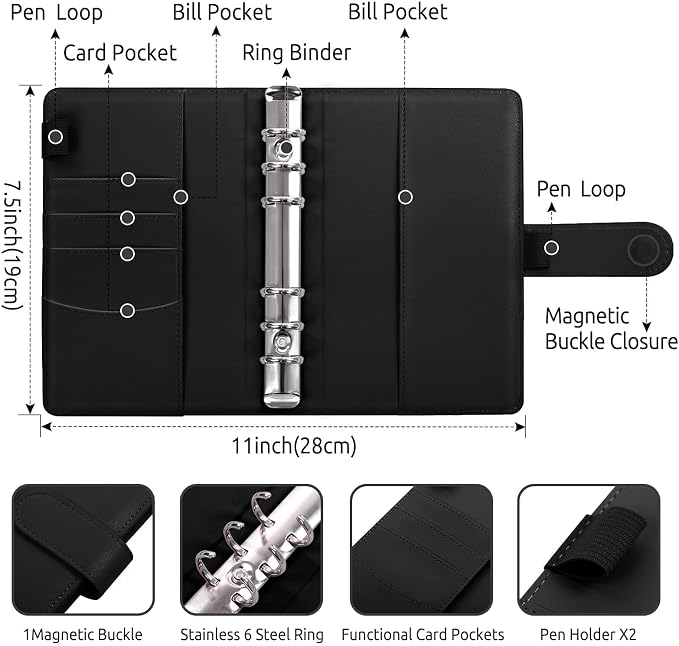 SKYDUE Budget Binder, Money Saving Binder - Image 4