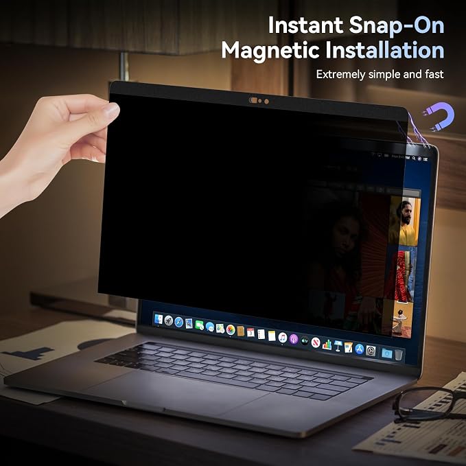 Magnetic Privacy Screen Protector Compatible - Image 2
