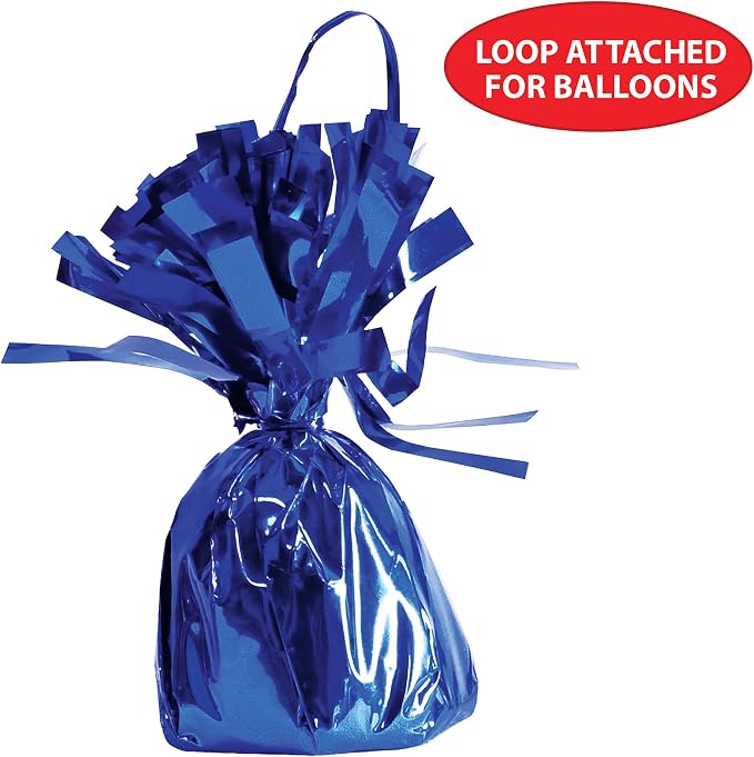 Beistle Metallic Wrapped Balloon Weights – 12 Pack, Party Decorations - Image 4