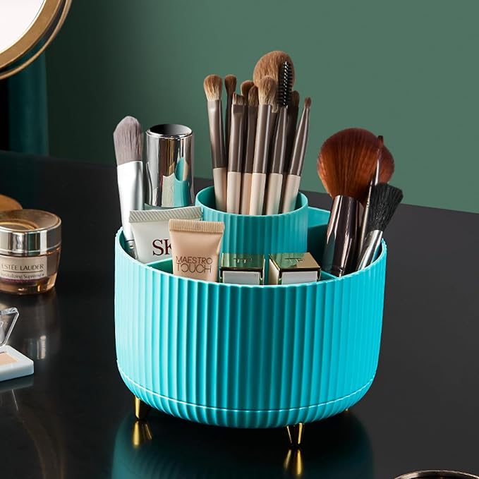 fanado 360° Rotate Makeup Brush Holder Organizer, Makeup Organizers Countertop - Image 3