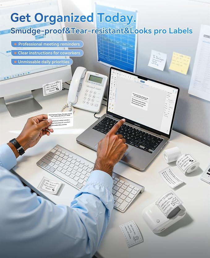 NIIMBOT B1 Label Maker Machine, Thermal Label Printer Easy to Use - Image 7
