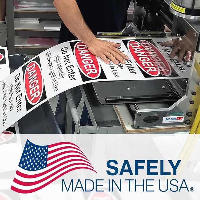 Custom OSHA Style Notice Sign 10" x 14" Aluminum Sign, Customizable "Your Text - Image 8