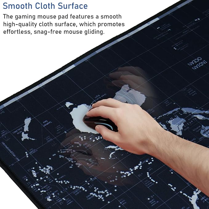 Gaming Mouse Pad, Large Extended Desk Mouse Pad, Non-Slip Spill-Resistant - Image 5