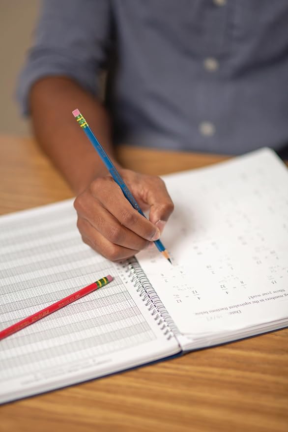 Ticonderoga Erasable Checking Wood-Cased Pencils, Pre-Sharpened - Image 8