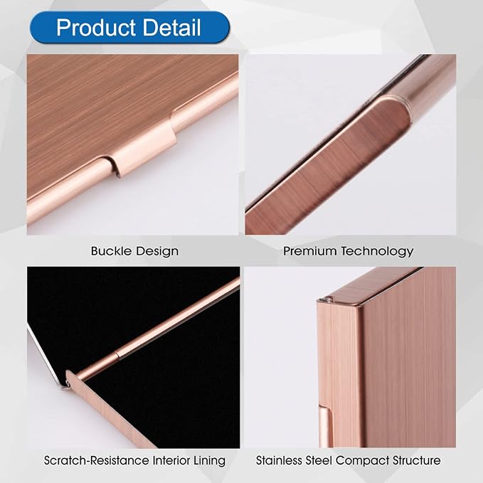 Business Card Holder, Slim Business Card Case - Image 5