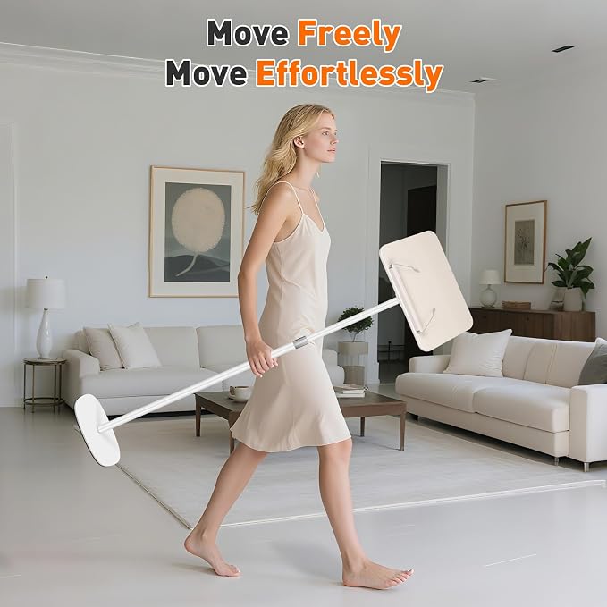 2-in-1 Floor Standing Book Stand, Foldable Book Holder - Image 9