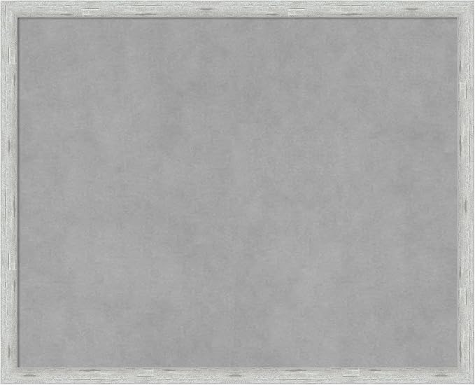 Amanti Art Silver Framed Magnetic Board 17x21 Small Vision Board by AmantiArt