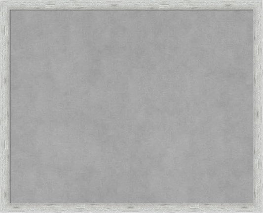 Amanti Art Silver Framed Magnetic Board 17x21 Small Vision Board by AmantiArt