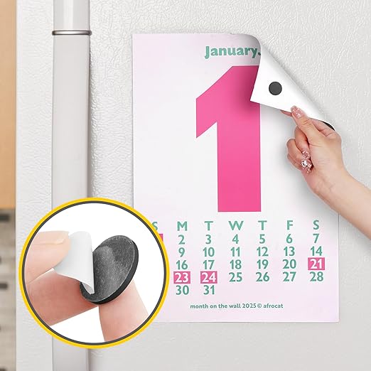 105 Pcs Round Magnets with Adhesive Backing, Flexible Self Adhesive Magnets for Crafts, Small Sticky Magnetic Dots for Hanging & Organizing Light Objects, Magnets for Whiteboard, Fridge, DIY-DeskLoop Office