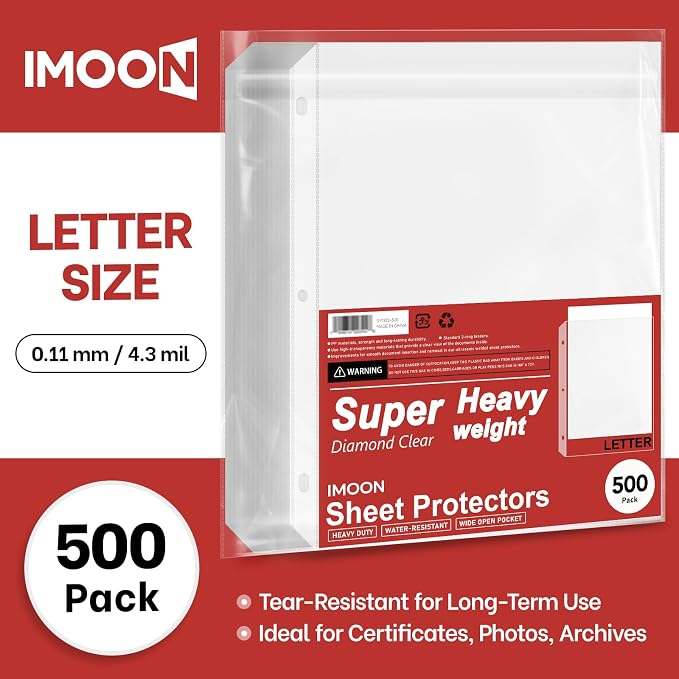 Super Heavyweight Sheet Protectors - Image 2