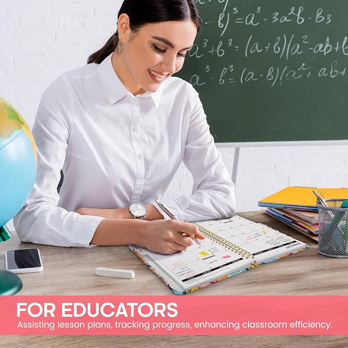 Academic Planner 2026-2027, Weekly and Monthly Calendar Book, July 2026 – June - Image 6