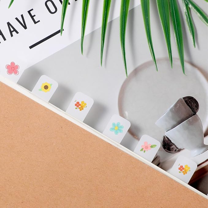 800 Pcs Sticky Index Tabs Pop up Page Flags Repositionable and Writable Book - Image 6