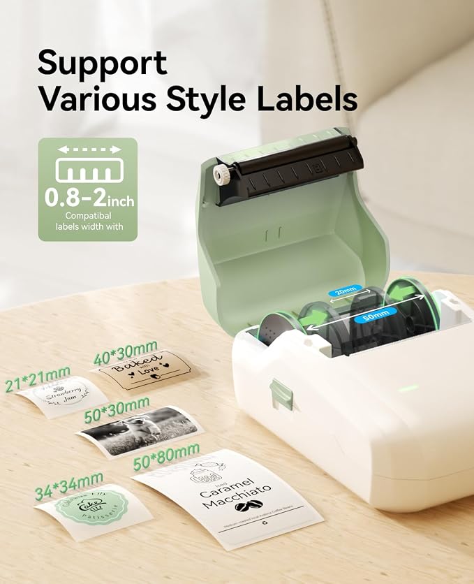 NIIMBOT B1 Label Maker Machine, Thermal Label Printer Easy to Use - Image 4