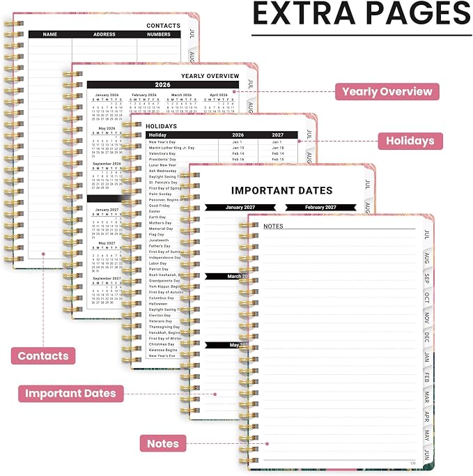 Planner 2026-2027, Monthly and Weekly Academic Planner July 2026 - Image 5