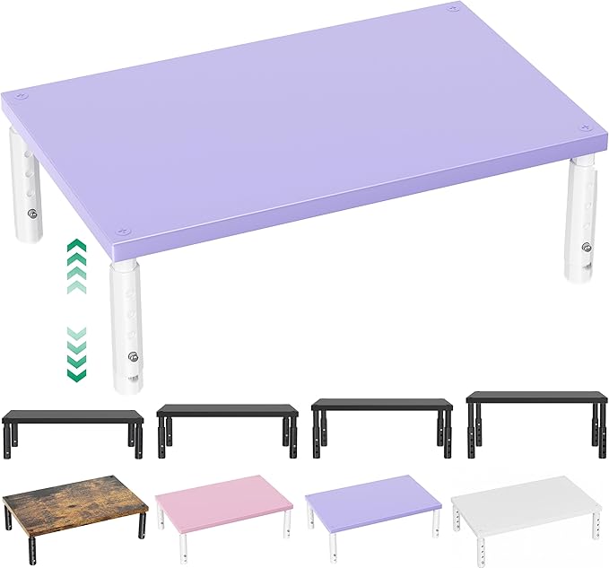 OPNICE Desk Organizers and Accessories, Adjustable Computer Monitor Stand Riser by OPNICE