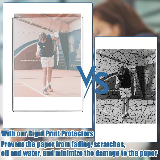 8Pcs 8" x 10" Photo Toploaders Clear Sheet Protectors Rigid Print Protectors - Image 5