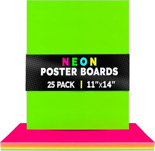 Hygloss Medium Poster Board 11x14 by HyglossProductsInc