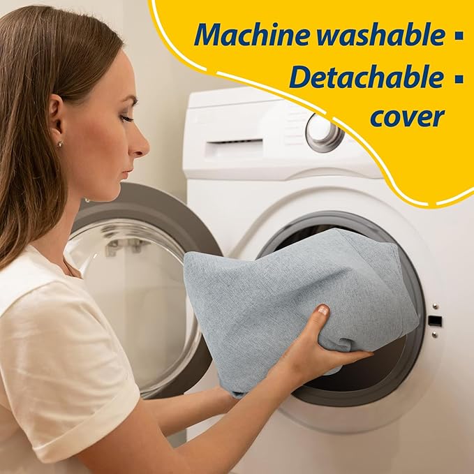 AAAAAcessories D-Shaped Chair Cushions, Machine-Washable Cover - Image 4