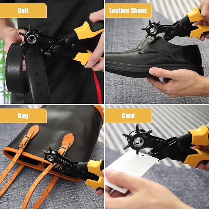 Leather Hole Puncher, Diyife® Full Set Punch Tool Kits - Image 7
