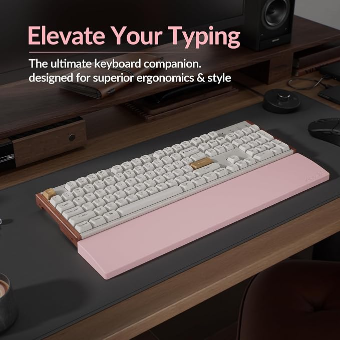 Keychron Silicone Wrist & Palm Rest, 17.6" Full Size - Image 4
