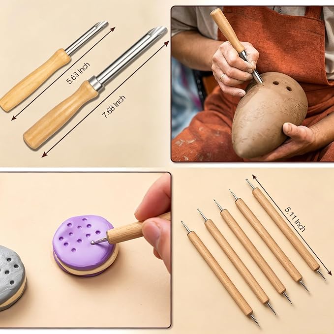 Amrules Pottery Tools, Ceramic Kit - Image 4