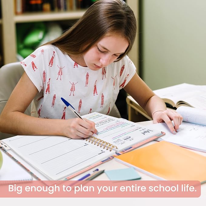 Academic Planner 2026-2027, Weekly and Monthly Calendar Book, July 2026 – June - Image 6