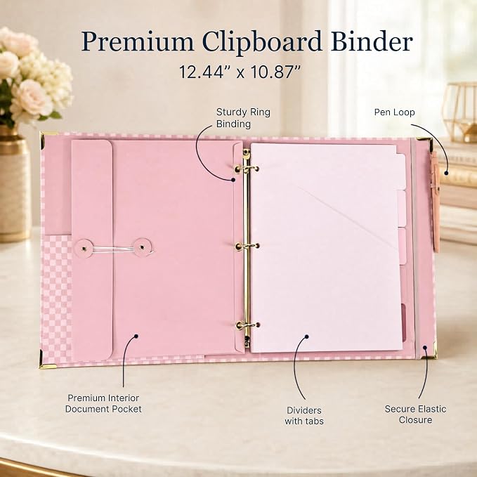 Aesthetic Clipboard Binder - Image 5