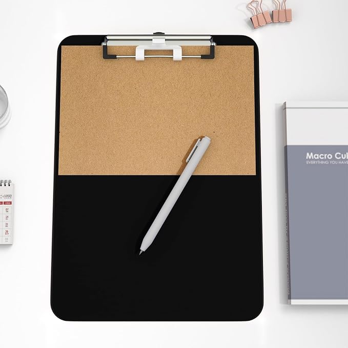 Hongri Plastic Clipboard with Pen Holder, Nurses and Women, Low Profile Clip - Image 8