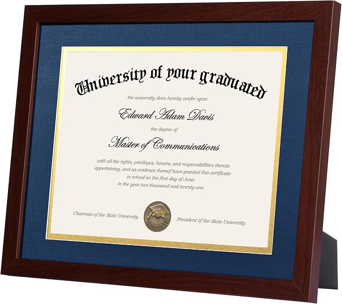upsimples 11x14 Diploma Frame Certificate Degree Document Frame - Image 3