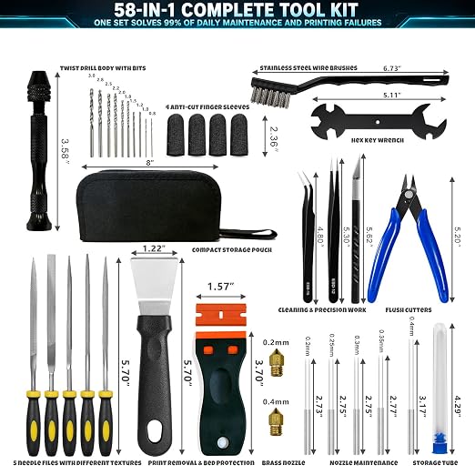 3D Printer Accessories Tool Kit - Image 2