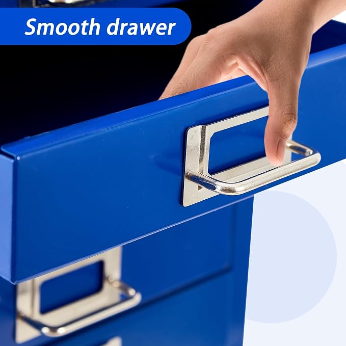 File Cabinet MINI 10 Tier Metal File Organizer Document Organizer - Image 5