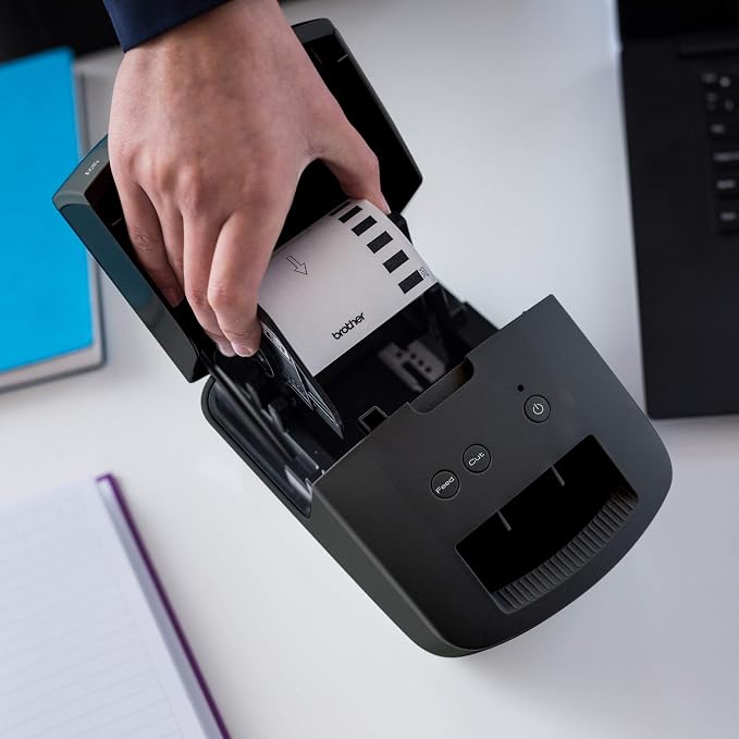 Brother QL-600 Desktop Monochrome Label Printer up to 2.4" Width, No Ink - Image 8