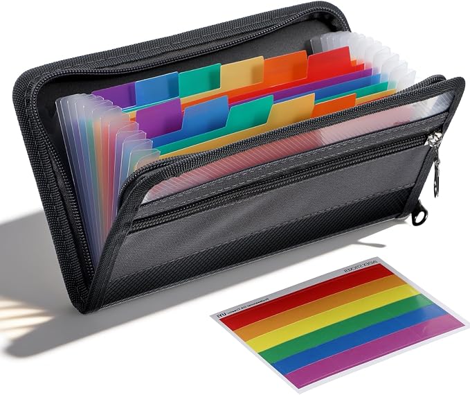 Receipt Folder, Receipt Holder Organizer 11.81 * 7.87 Inch | Receipt Keeper by Unknown