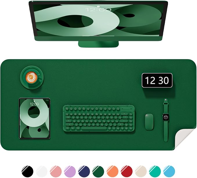 Desk Pad, Waterproof Laptop Computer Writing Mat by Niniubye