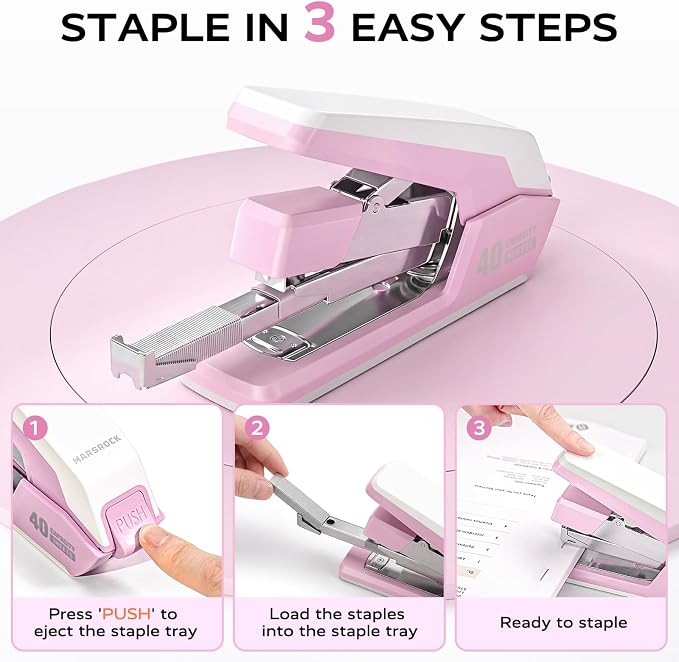 Marsrock Effortless Stapler for Desk - Image 3