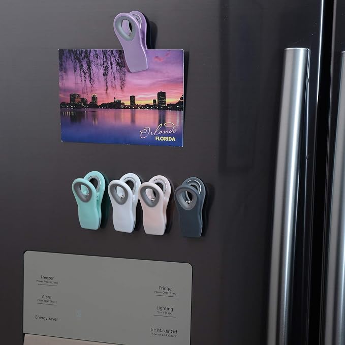 COOK WITH COLOR Chip Bag Clips with Magnet - Image 6