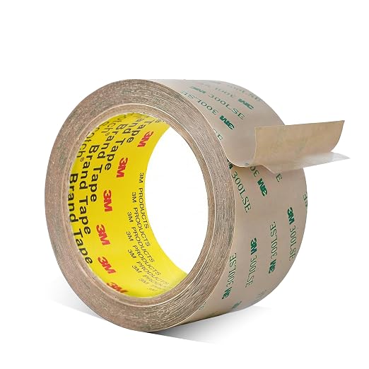 Made of 3M Double Sided Tape 300LSE 2" x 36Ft Clear Heavy Duty Adhesive Tape by 3MFullRangeProducts
