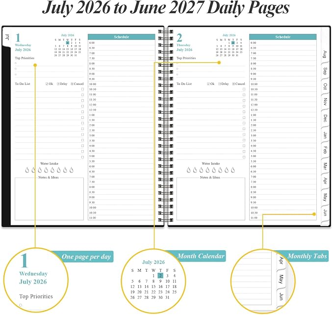 2026-2027 Daily & Monthly Planner - Image 3