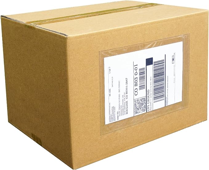 BEUYI 2.5 Mil Premium 7" x 10" Clear Adhesive Shipping Label Sleeves, Packing - Image 5