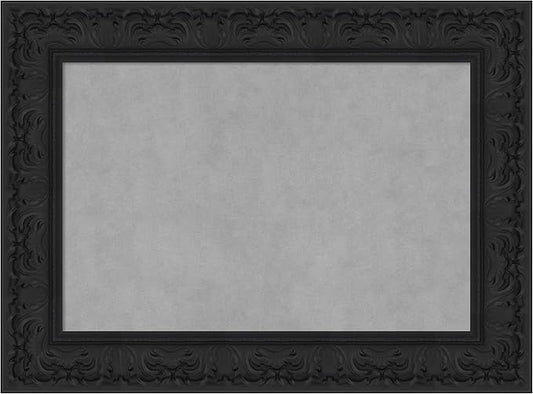 Amanti Art Black Framed Magnetic Board 23x31 Medium Vision Board by AmantiArt