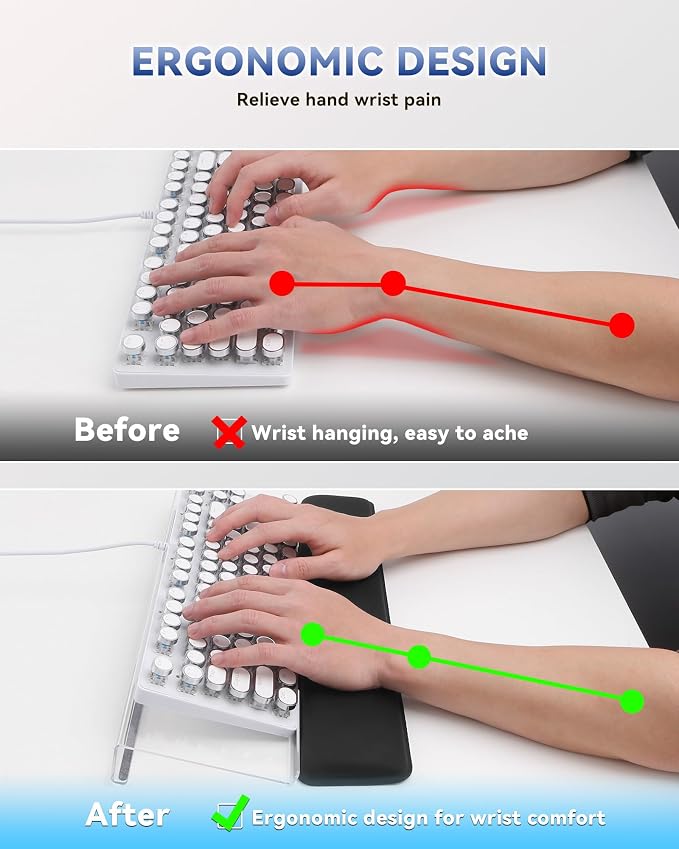 Laborio Computer Keyboard Wrist Rest Stand - Image 4