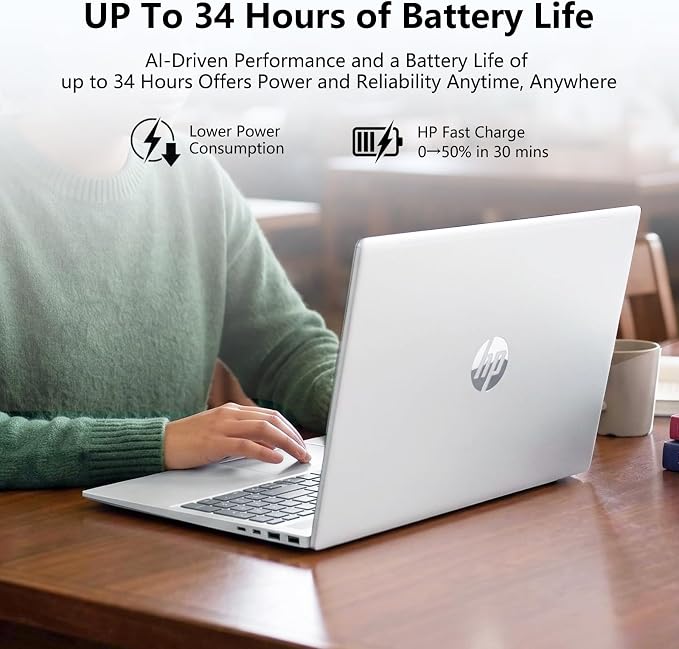 HP OmniBook 5, Intel Core Ultra 9 285H, 2K Touchscreen Laptop, Next Gen AI PC - Image 4