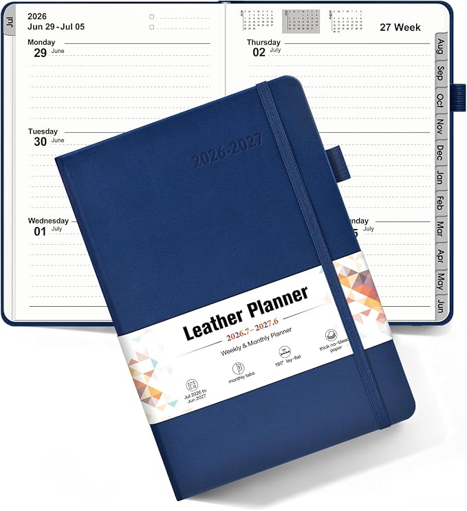 Planner 2026-2027, Academic Weekly and Monthly Calendar Planner from July 2026 by Unknown