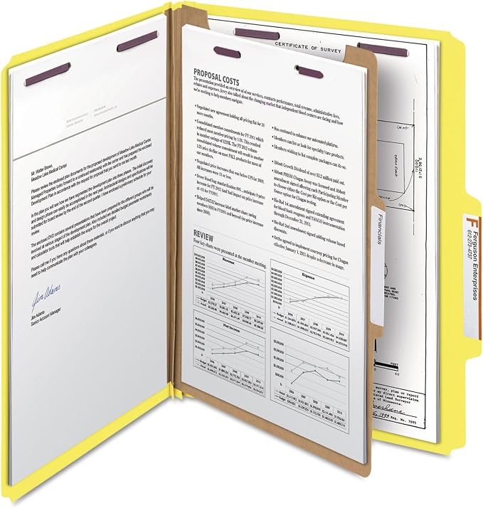 Smead Pressboard Classification File Folder - Image 10