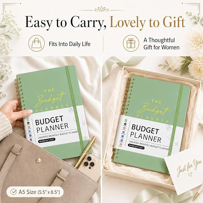 Budget Planner Account Book Monthly Expense Tracker, Saving & Debt Tracker - Image 6