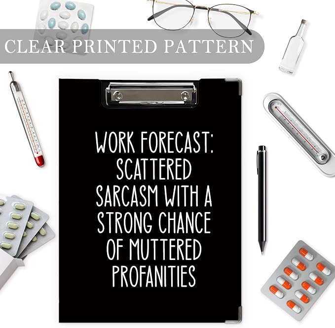 Funny Office Quote Clipboard, Funny Sarcastic Gifts - Image 3